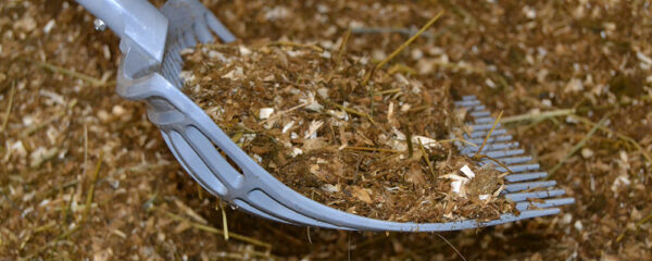 136079 Mestvork kunststof zwart zonder steel