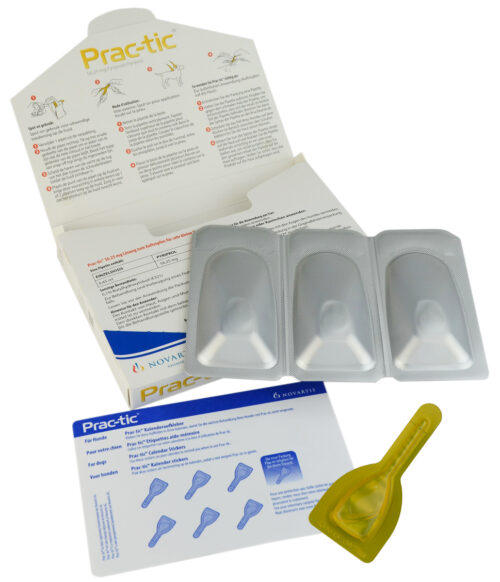 136194 Prac-Tic 56,25 mg Teek&Vlo (2-4,5 kg) 3 pipet