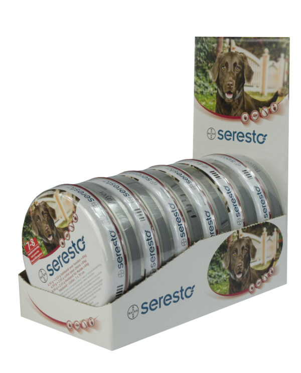 Seresto 1,25 g + 0,56 g vlooien-/tekenband hond tot 8 kg