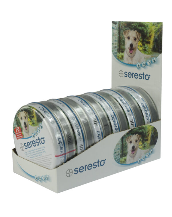 Seresto 1,25 g + 0,56 g vlooien-/tekenband hond tot 8 kg