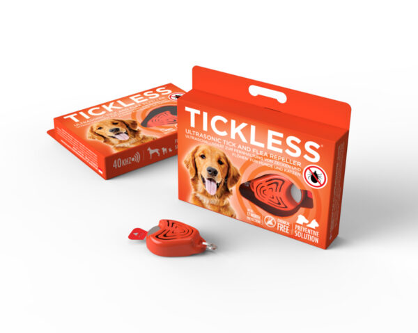 Tickless Pet Oranje minimaal 6 maanden bescherming