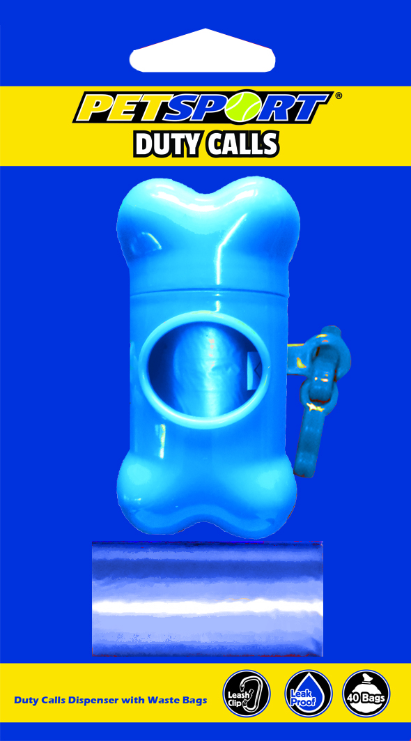 261402 Petsport Duty Calls Waste Bags Dispenser
