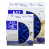 262845 Eat Slow Live Longer Original Blue S