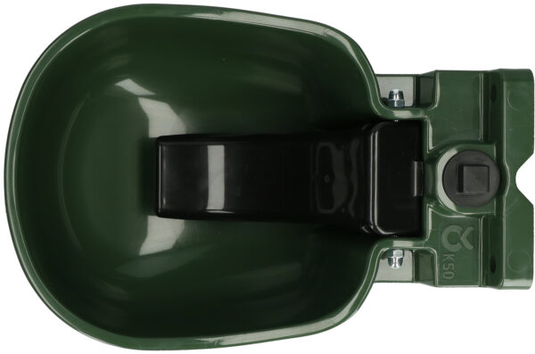 262874 Drinkbak KS met lepel groen