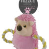 263244 Fuzzle Hedgie Pull Me Pink