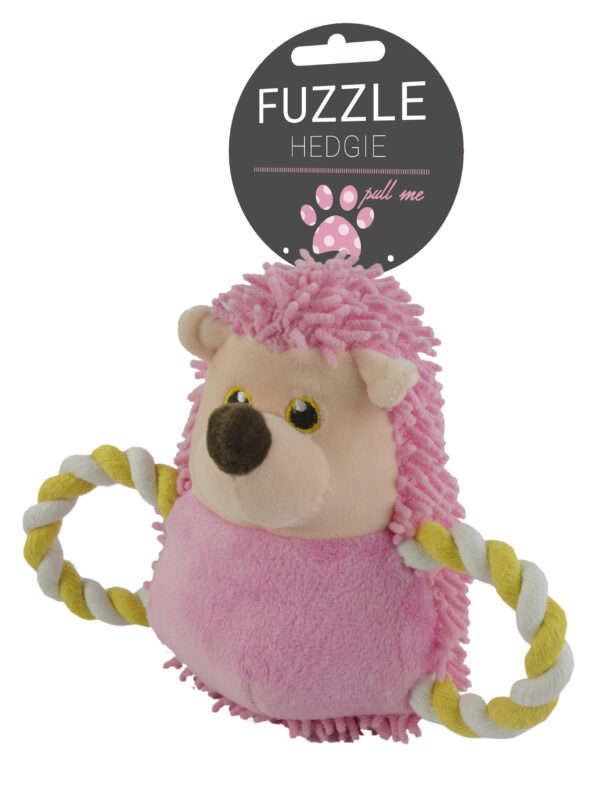 263244 Fuzzle Hedgie Pull Me Pink