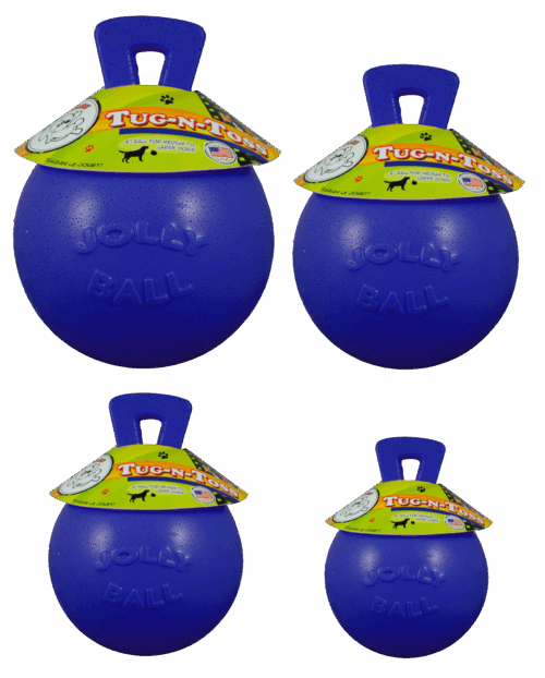 263689 Jolly Tug-n-Toss 15 cm Blauw