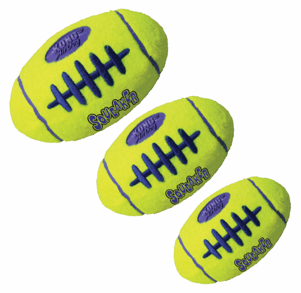 264322 KONG Air Squeaker Football Small