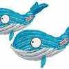 264764 KONG Cuteseas Whale L 29,8 cm x 19,8 cm