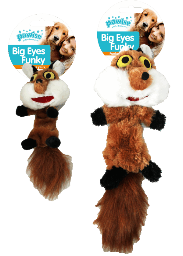 Pawise Big Eyes Funky Fox 29cm