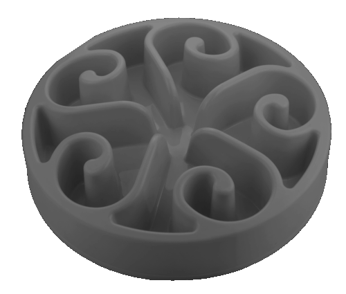 266813 Eat Slow Live Longer Original Grey L