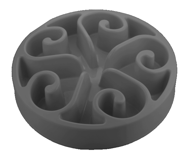 Eat Slow Live Longer Original Grey L