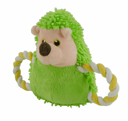 267094 Fuzzle Hedgie Pull Me Green