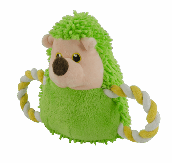 267094 Fuzzle Hedgie Pull Me Green