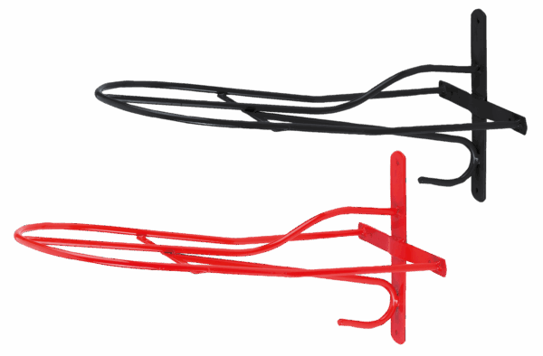 267901 Zadelhouder 54cm metaal zwart