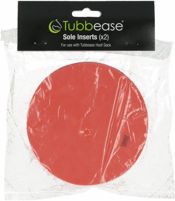 268313 Hoefschoen zool los 140 mm M rood