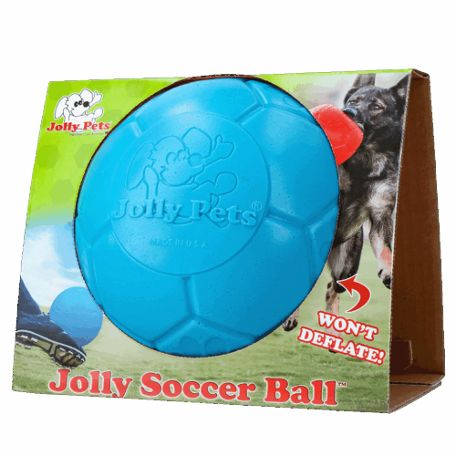 268465 Jolly Soccer Ball 20cm Oceaan Blauw