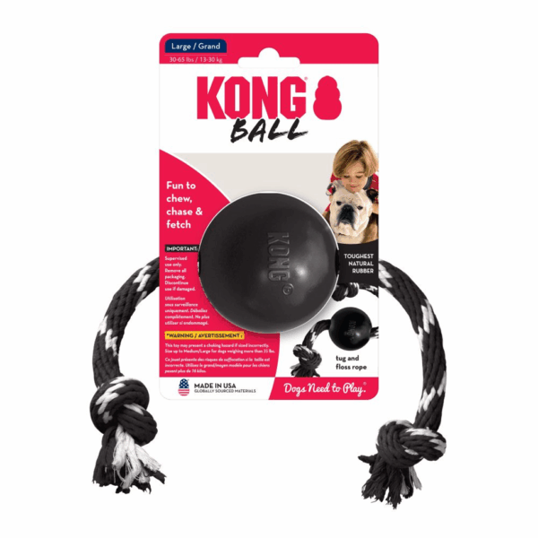 268853 KONG Extreme Ball met touw large