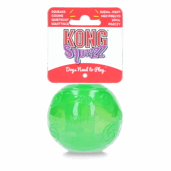KONG Squeezz Ball Assorted Lg