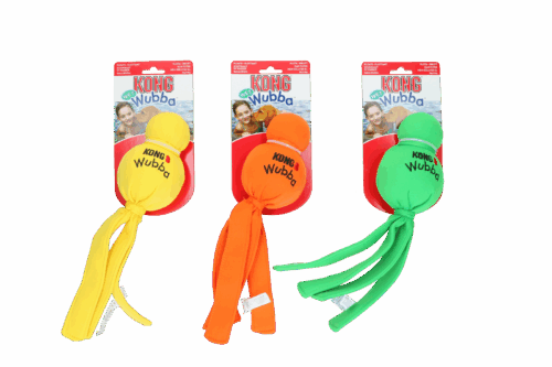 269812 KONG Wubba Wet Assorted Lg EU