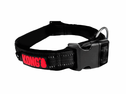 270298 KONG Nylon Collars L Black