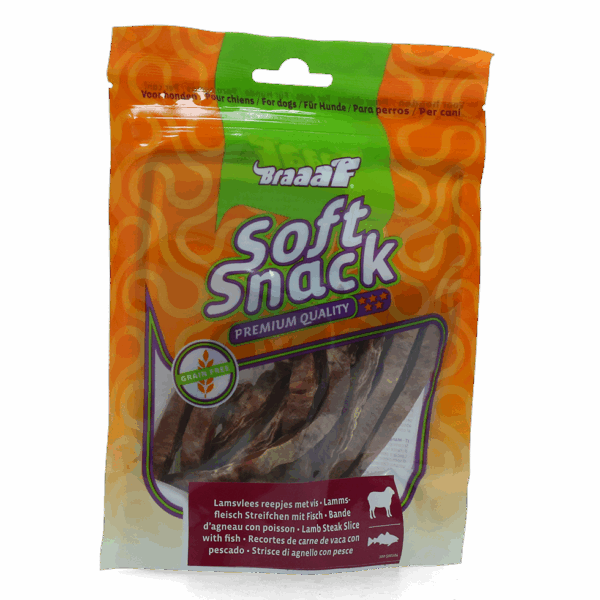 Braaaf Beef Steak Slice with fish 12 cm