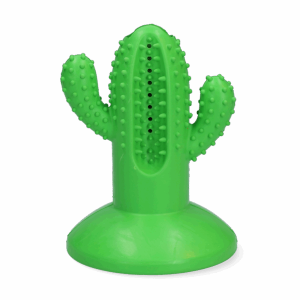 273979 AFP Dental Chews-Cactus Large Rubber Green