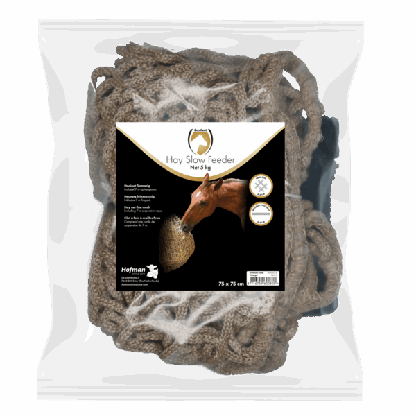 274166 Hay Slowfeeder net 5 kg (5 mm dik, maaswijdte 45 mm)