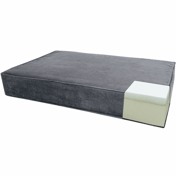 Madison Orthopedisch kussen Velvet geel S