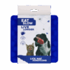 Eat Slow Live Longer Lick Mat Honeycomb Blauw