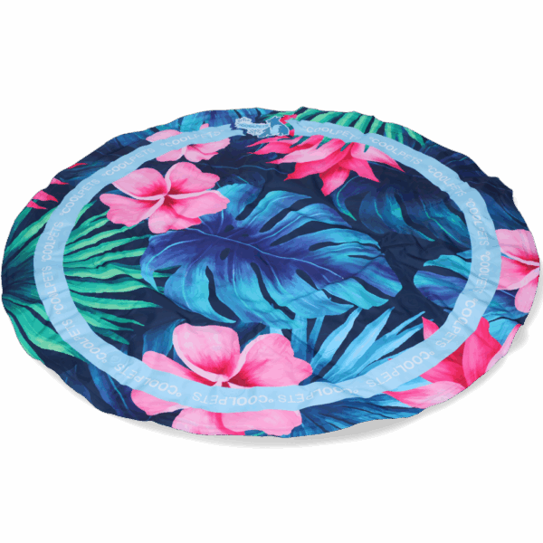 276981 CoolPets Tropical Premium Cooling Mat Flower