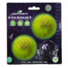 Dog Comets Ball Stardust Groen M 2-pack