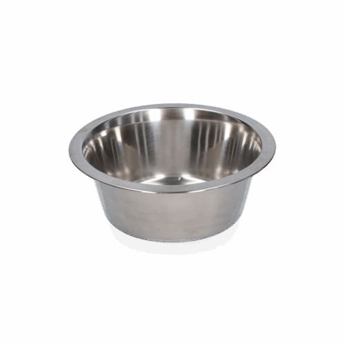 280413 Voer of drinkbak RVS 750ml Ø 16cm