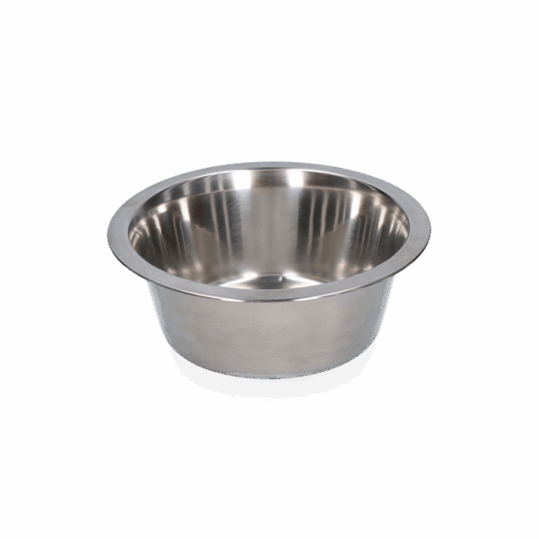 280413 Voer of drinkbak RVS 750ml Ø 16cm