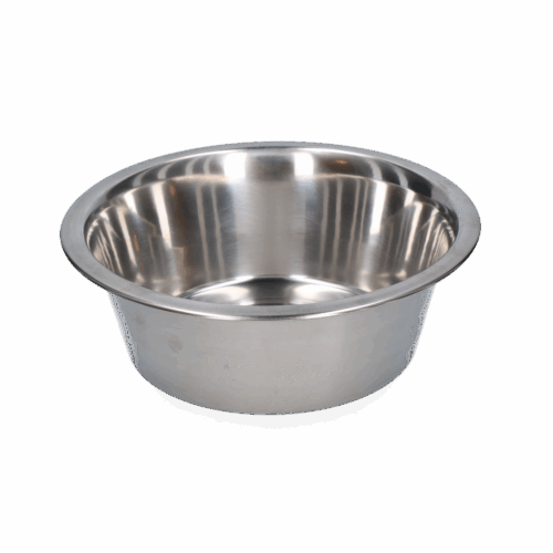 280414 Voer of drinkbak RVS 1,75ltr Ø 21cm