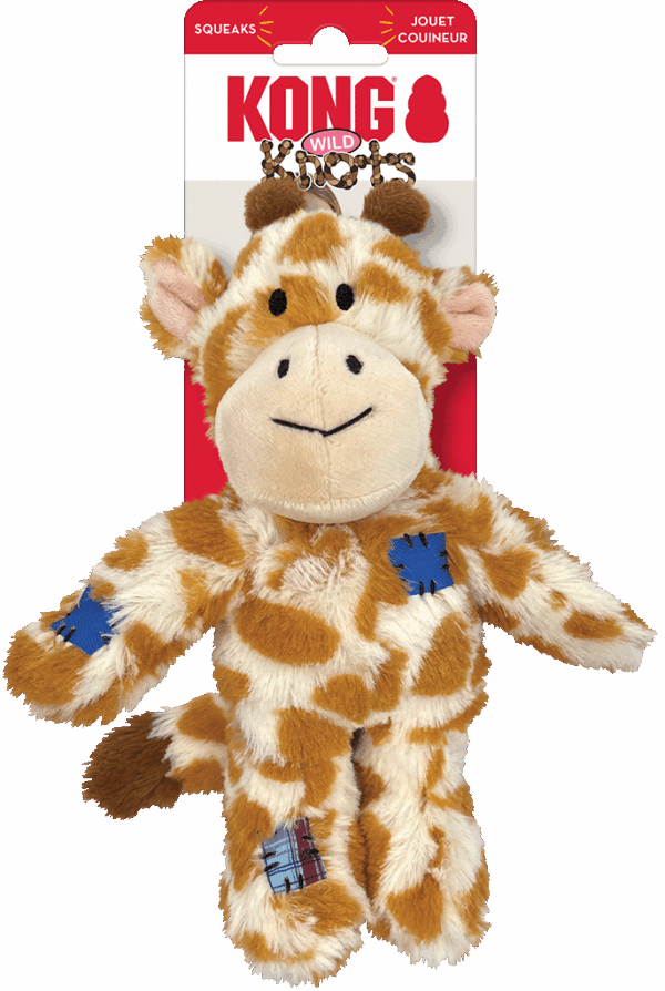281072 KONG Wild Knots Giraffe Sm/Md