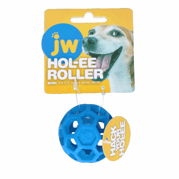282117 JW HOL-EE ROLLER Mini 5 cm Blue
