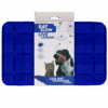 Eat Slow Live Longer Lick Mat Dimensions Flower Blue