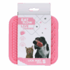 282593 Eat Slow Live Longer Lick Mat Duo S Pink