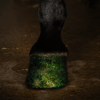 282854 Excellent Horse Hi Gloss Glitter Hoof Polish Green 150 ml