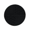 282868 Eat Slow Live Longer Lick Mat Dimensions Circle Red
