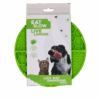 Eat Slow Live Longer Lick Mat Dimensions Circle  Green