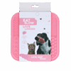 Eat Slow Live Longer Lick Mat Quad Pink