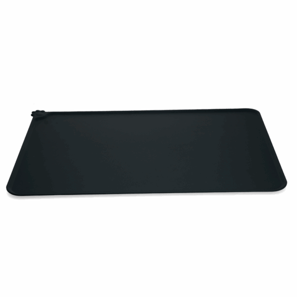 Eat Slow Live Longer Spill Mat S Grey