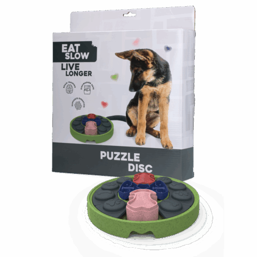 283567 Eat Slow Live Longer Puzzle Disc