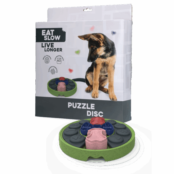 283567 Eat Slow Live Longer Puzzle Disc