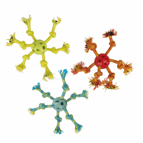 283662 Pawise Play-N-Tug Multi Rope Ball