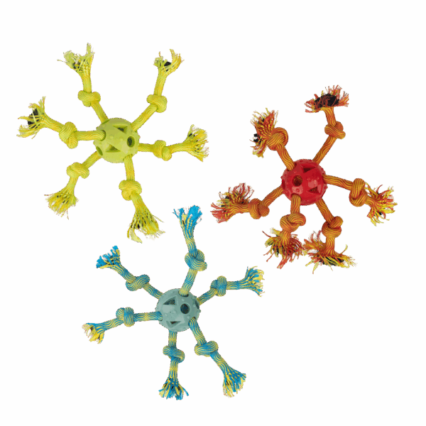 283662 Pawise Play-N-Tug Multi Rope Ball