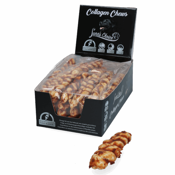 Luna’s Choice Collagen Braid Salmon Small