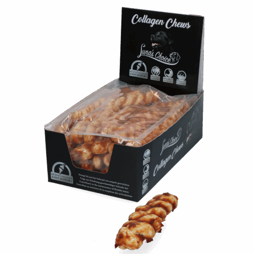 284166 Luna’s Choice Collagen Braid Chicken Small